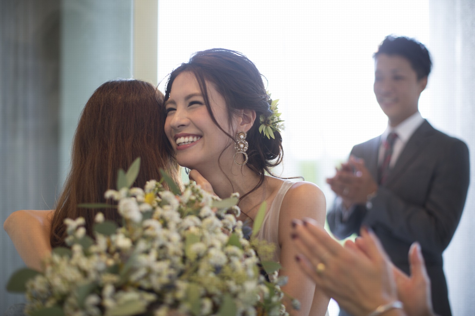 徳島県の結婚式場ブランアンジュのゲストとの時間